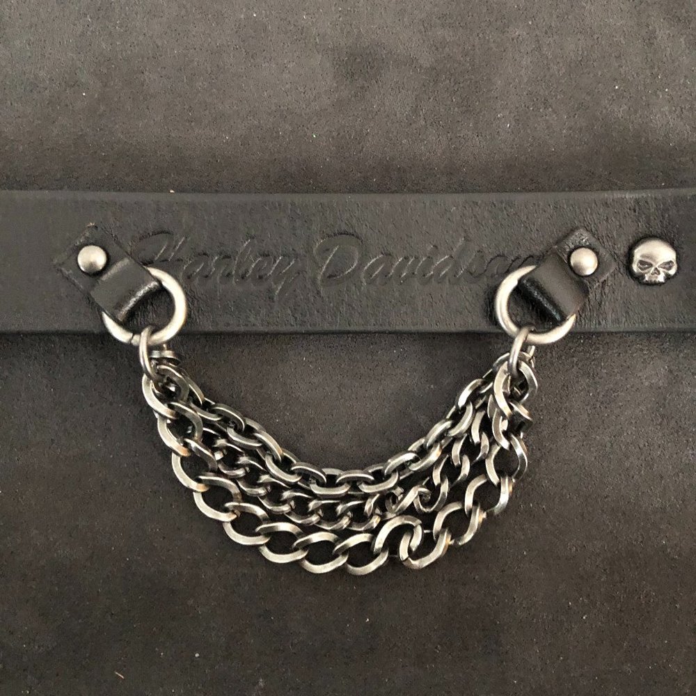 HARLEY DAVIDSON LADIES LEATHER CUFF - Picture 2 of 4
